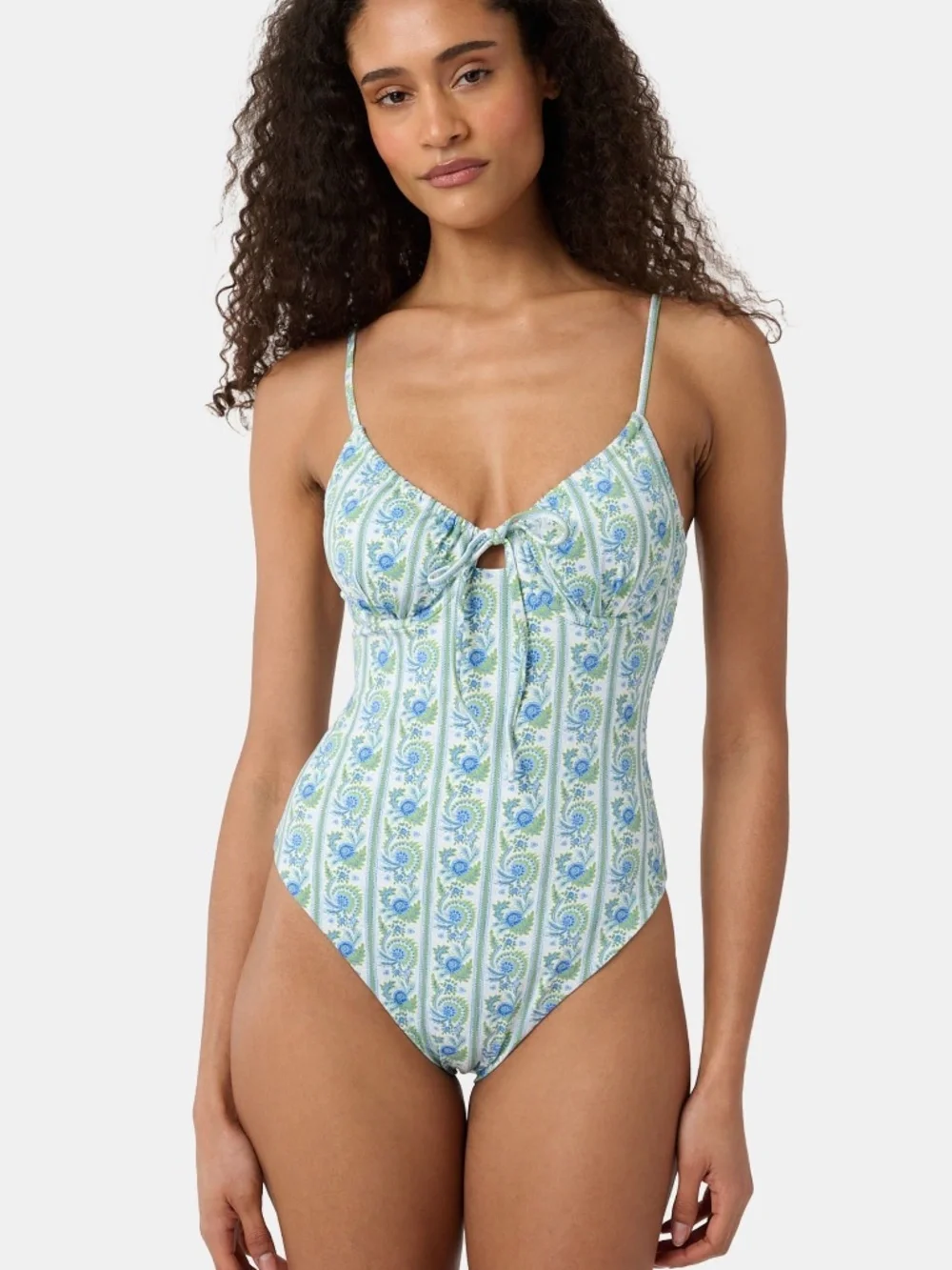 Roller Rabbit Provencal Stripe Aurora One Piece Size XLBLUE / XL